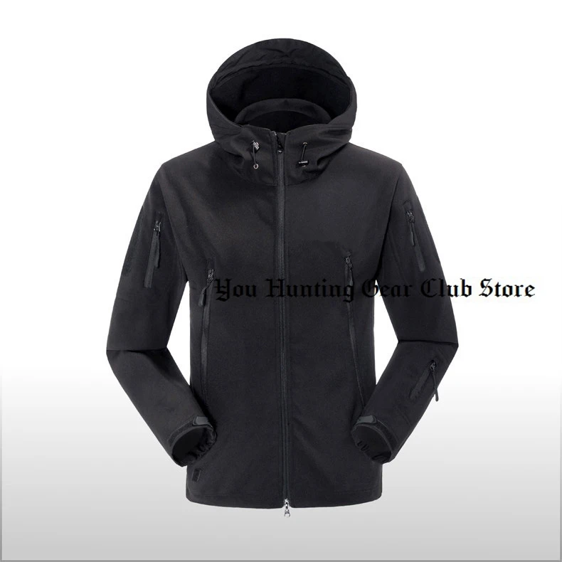 黒 緑 男性屋外ジャケット防水 Tad コートサメ皮ソフトシェルパーカー狩猟デューティジャケット Hunting Tad Jacket Waterproofjacket Outdoor Men Aliexpress