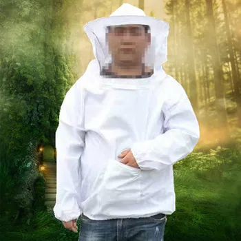 

15%,New White Clothing Beekeeper Beekeeping Protective Clothing Suitable for height 150cm-180cm