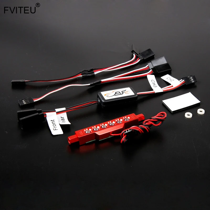 

FVITEU CNC Rear Light Tail Light Set for 1/5 hpi baja 5b SS Rovan King Motor