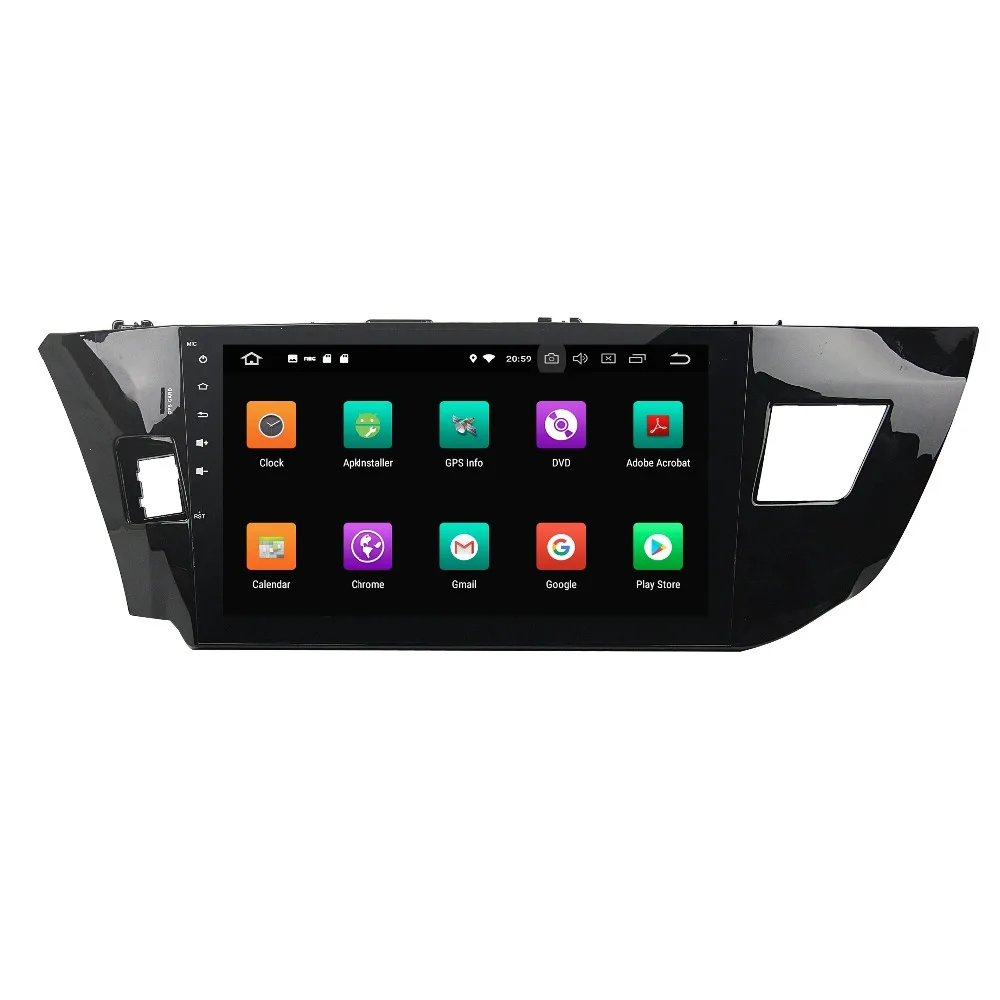 Clearance OTOJETA Android 8.0 car DVD octa Core 4GB RAM 32GB rom IPS screen multimedia player for TOYOTA corolla 2014+ head units with GPS 2