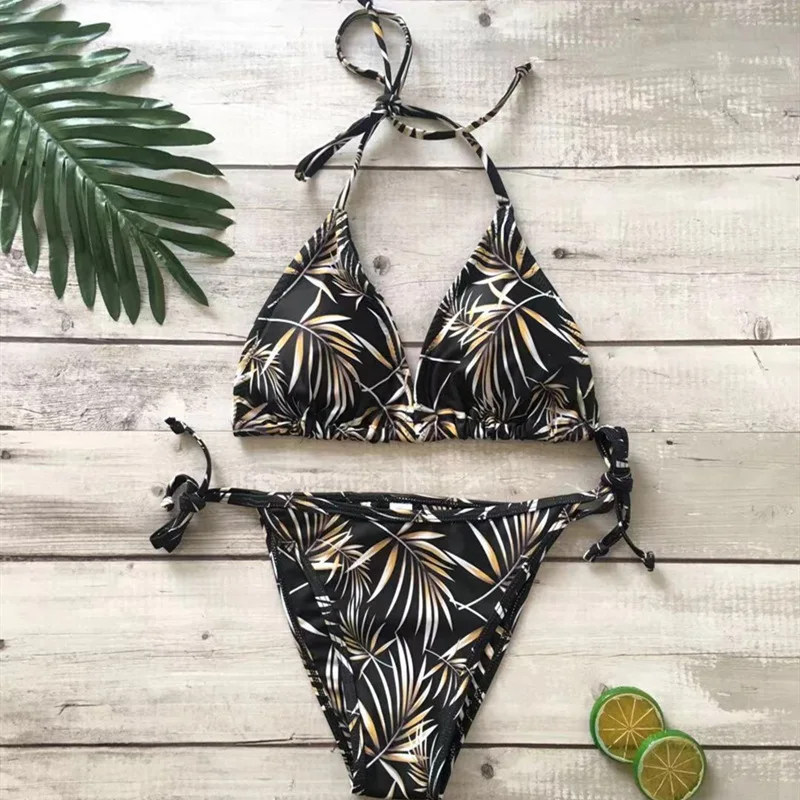 Женский купальник бикини maillot de bain сексуальный с животным принтом 2019| |