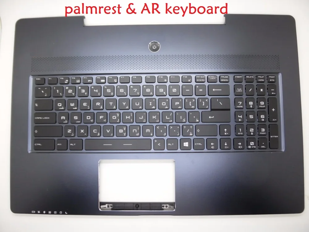 

Laptop Palmrest&Keyboard for MSI GS72 GS70 GT72 GT62 GS60 V143422BK2 AR 307772C417B62 V143422AK1 GR 772C414B62 UK 771C413CG0