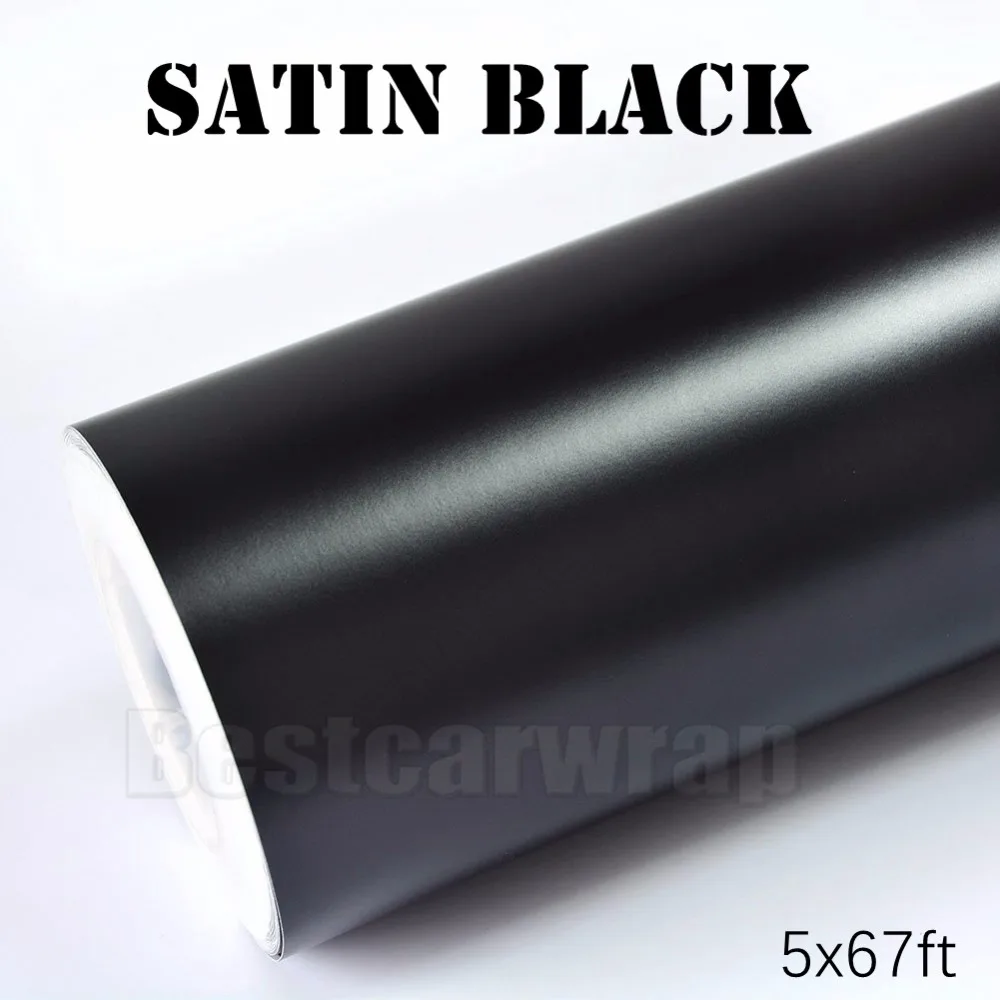 

Matte Black Car Wrap Vinyl with Air Bubble Free / AIR channel Full Vehicle Sticker Car styling 1.52x20m/Roll 4.98x66ft
