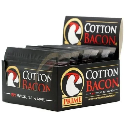 Хлопок Bacon 2 0 10 шт./пакет 100% чистый Rda Rba Rta rdтакая новая V2 для вейпа| |