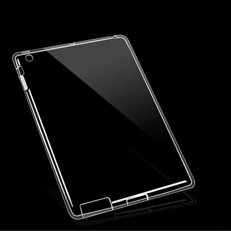 Protector Shell Case For Apple iPad 4 3 2 iPad4 Silicon Cases Cover Clear Color Soft Skin Tablets Pad Accessory Etui Coque Capa (9)