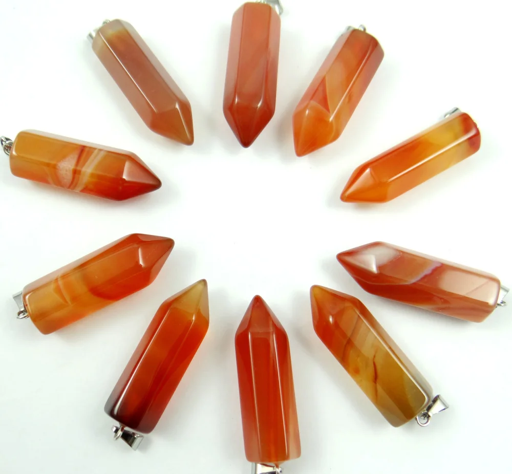 Подвески из натурального камня в ассортименте 24 шт./лот|f pendant|natural stone charmsstone charm |