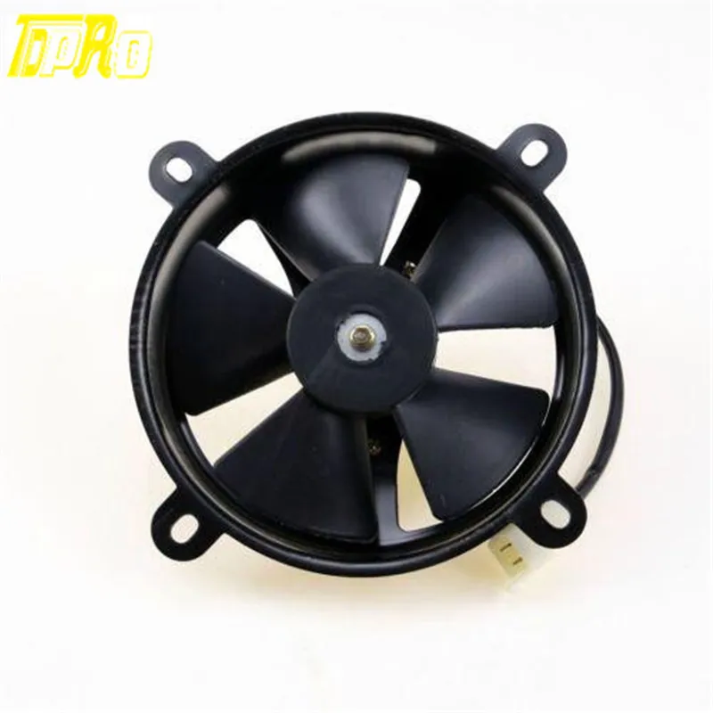 Motorcycle 12v Electric Cooling Fan Water Cooled Bike Scooter Oil
