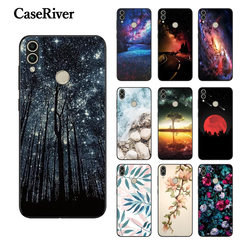 Huawei Honor 8C Case Silicone Back Protective Funda Phone Cover Soft Matte TPU Shell Bags Bumper | Мобильные телефоны и