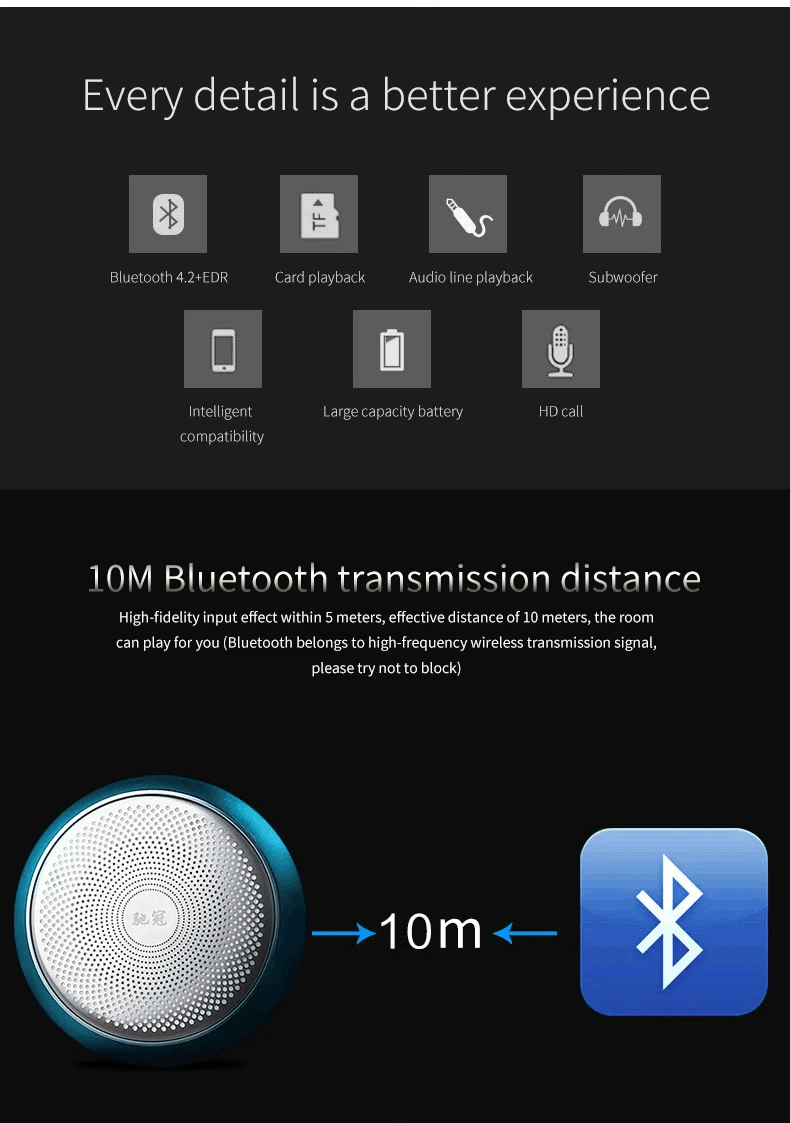 Мини сабвуфер наружный Портативный беспроводной Bluetooth динамик Громкая связь динамик стерео музыка объемный громкий динамик поддержка TF AUX G1