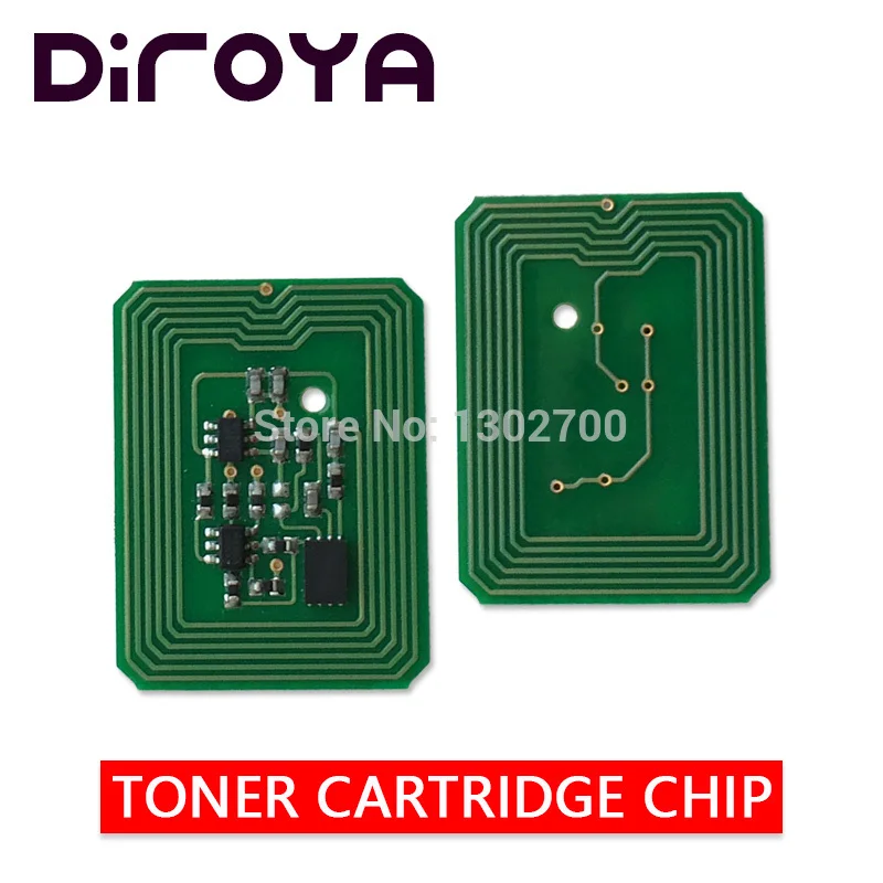 

20PCS 43459408 43459407 43459406 43459405 Toner Cartridge chip For OKI data C3400 C3300 C3400n C3300dn printer powder reset EUR