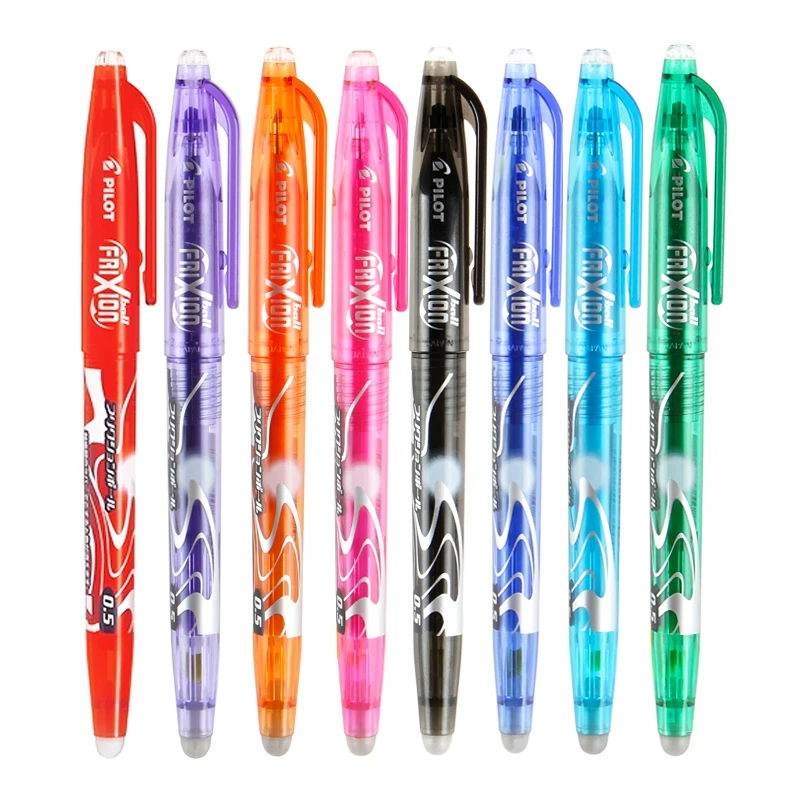 8 Pcs/lot Brand Pilot Frixion Pen LFB 20EF Erasable Gel Ink Pen Medium