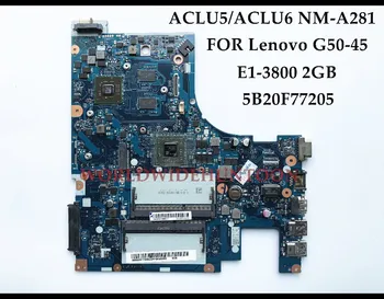 

Wholesale ACLU5/ACLU6 NM-A281 For Lenovo G50-45 Laptop Motherboard 5B20F77205 E1-3800 2GB 100% Fully Tested&High quality