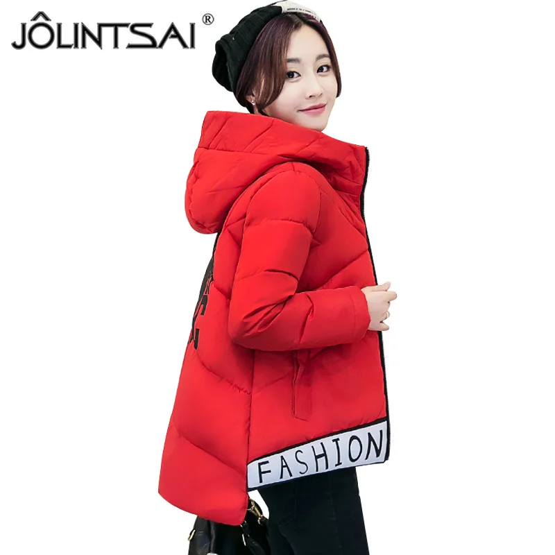 JOLINTSAI Womens Winter Jackets New Fashion Loose Winter Coat Women