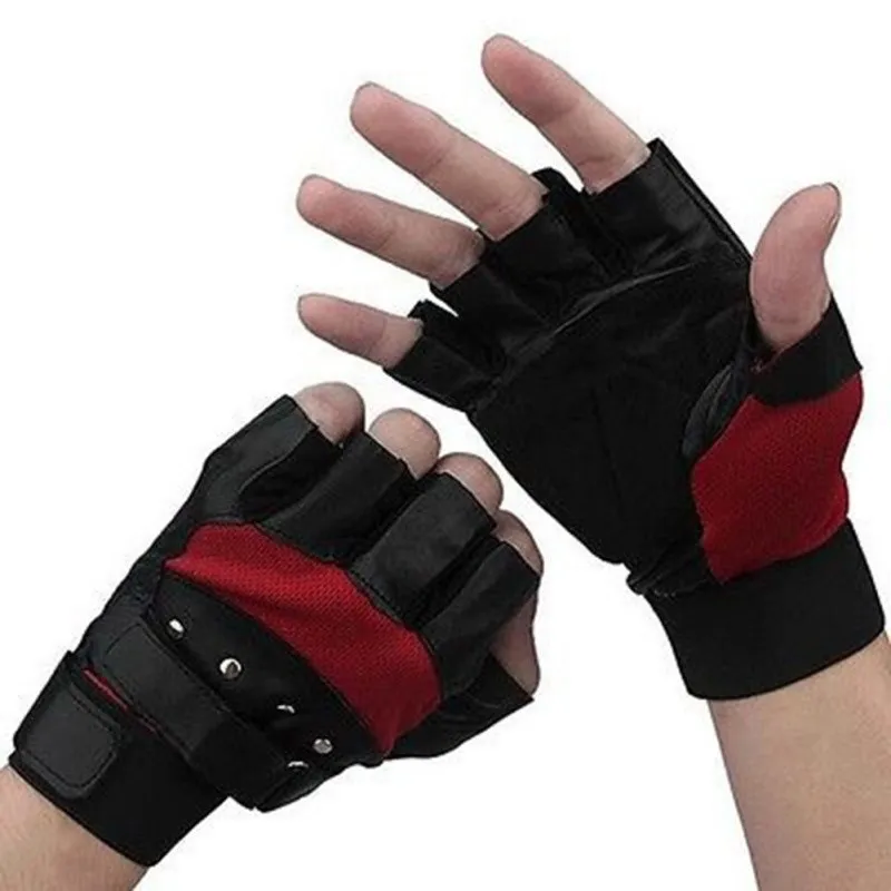 Профессиональные мужские уличные мягкие кожаные перчатки для вождения мотоцикла байкерские перчатки без пальцев