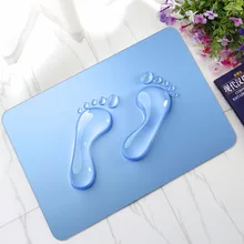 CAMMITEVER 3D коврик с отпечатками ног креативный Коврик для двери коврик для ванной Мягкий Нескользящий кухонный Коврик для прихожей