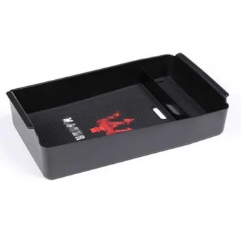 

Newest Console Armrest Storage Box Stowing Tidying ABS For Maserati Quattroporte 13-17 Up Free Shipping