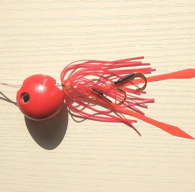 Buy 5color 40g/60g80g/100g120g/Metal Slider Snapper/Sea bream Jig head with