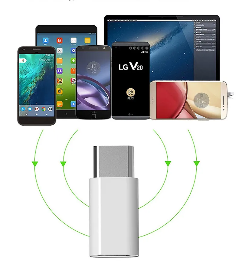 Переходник Micro USB в Type C зарядное устройство для Huawei P20 lite P30 Pro Mate 20 Honor 10 Note 8 V20 view Nova 4