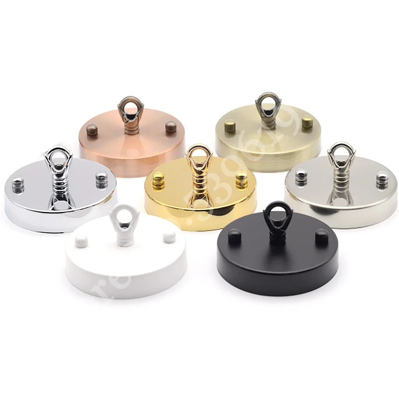 Pendant Light Ceiling Plate Chandelier Lamp Base Diy Pendant Light Ceiling Plate Chandelier Lamp Base Diy Lighting Accessories With Hook 100mm