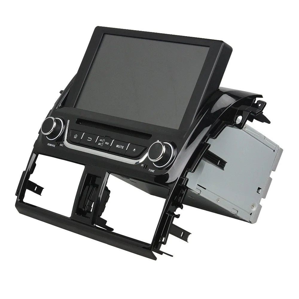Top 4GB+32GB Octa Core 2 din 8" Android 8.0 Car DVD Player for Toyota Yaris Vios 2013 2014 2015 2016 Car Radio GPS WIFI Mirror-link 3