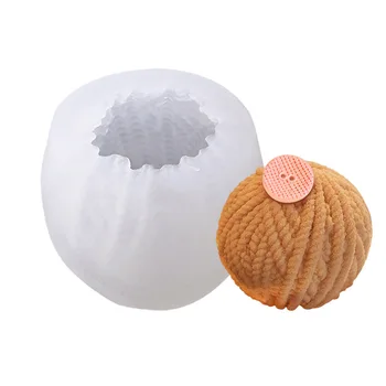 

Yiwumart Yarn Ball Pompom Shape Silicone Cake Mold Decorating Tools For Baking Fondant Candle Wax Soap Bath Bomb Mould