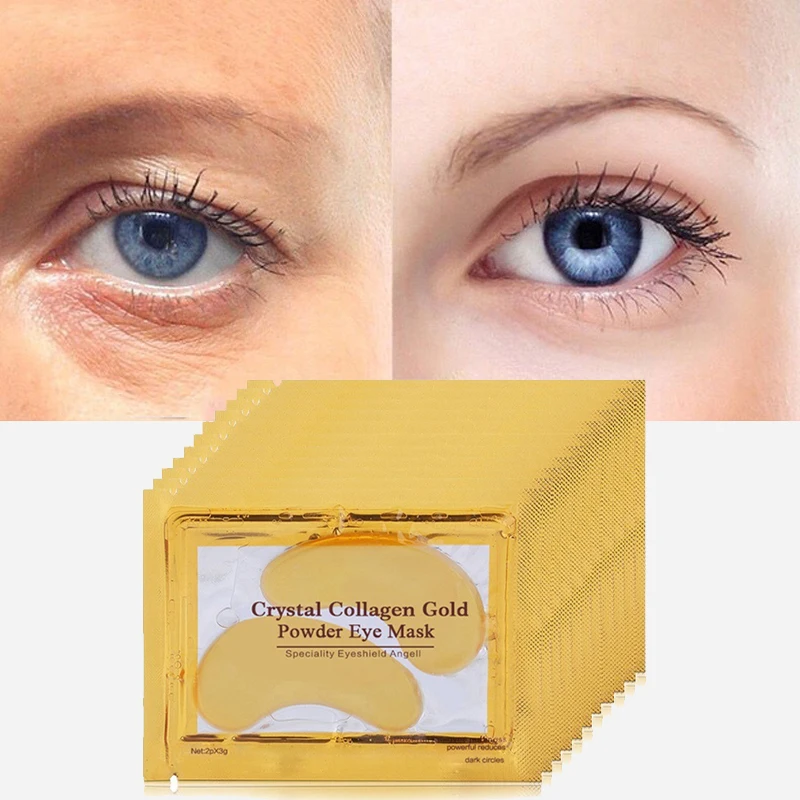 

EFERO 8Pair=16Pcs Hydrating Eye Mask Hydrogel Patches Whitening Anti-aging Firming Eye Patches for Anti-puffiness Eye Face Care