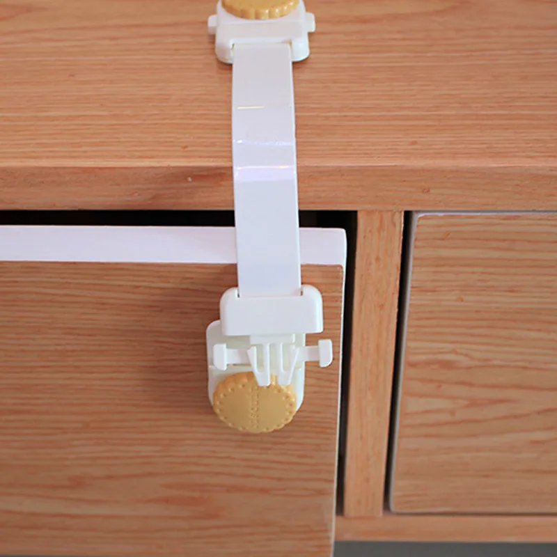 Child Safety Adjustable Safety Lock Protection Drawer Cabinet Refrigerator Lock