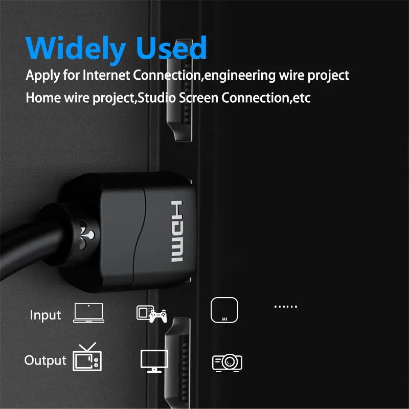 SAMZHE DVI إلى HDMI/HDMI إلى DVI ثنائية الاتجاه نقل 1080 P HDMI كابل للكمبيوتر العارض ، شاشة تلفاز Xbox ، Laptop
