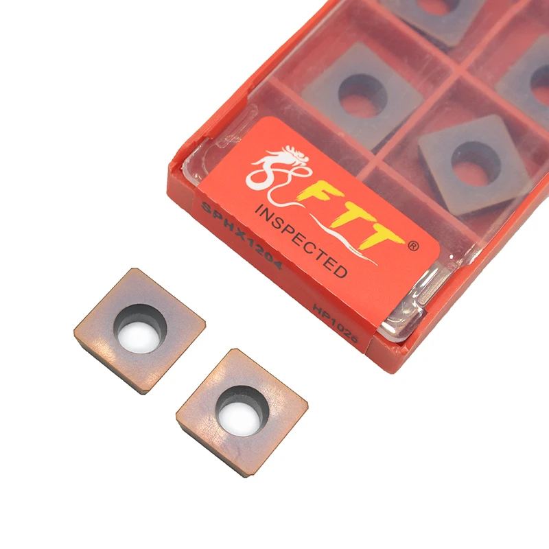 

SPHX1204 HP1025 Milling Turning Tools Carbide insert Lathe cutter Tool turning insert For processing steel parts