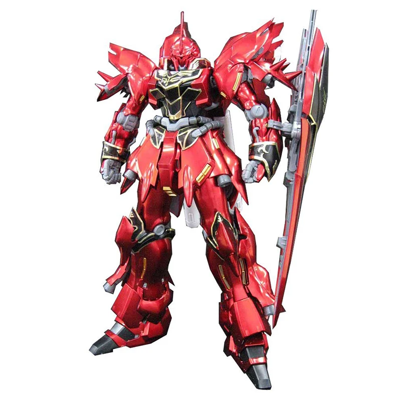 Bandai Gundam MG 1/100 MSN 06S Sinanju Ver.Ka мобильный костюм сборные модели наборы фигурки