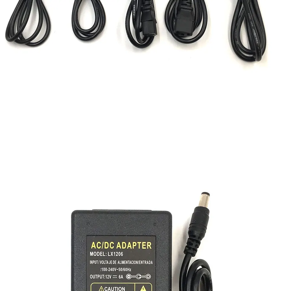 4A 12v power supply driver transformer uk eu us au plug ac dc (5)
