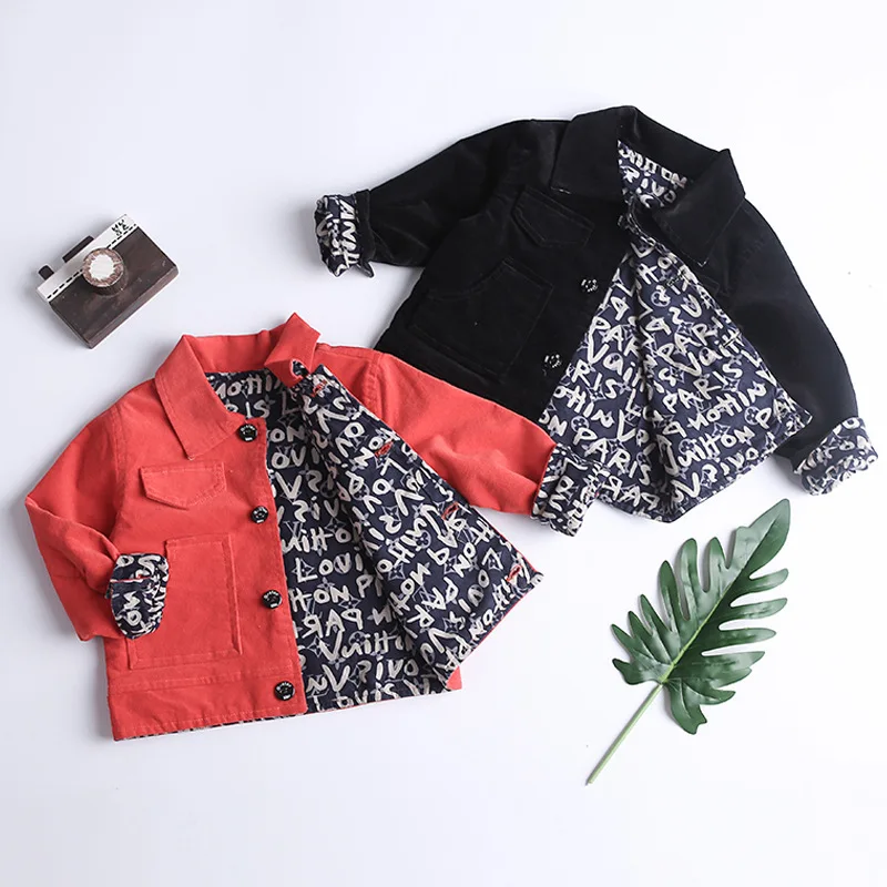 Вельветовая куртка для мальчиков на возраст 1 6 лет|Куртки и пальто| |