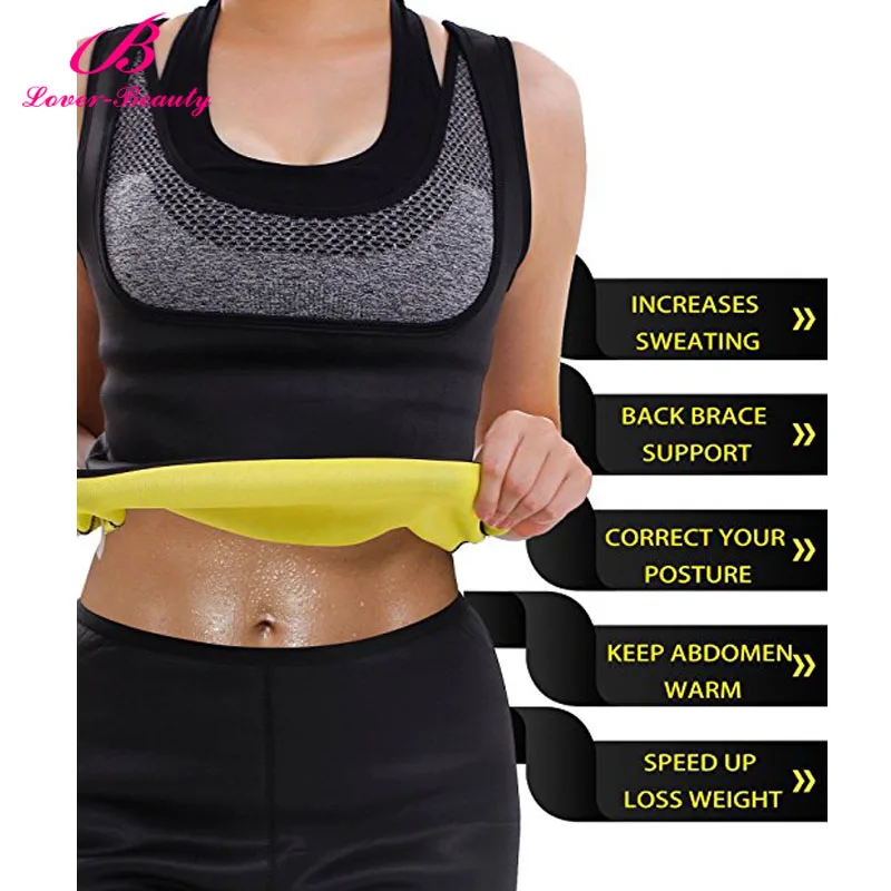 The Deluxe Neoprene Hot Body Shaper Sweat Slimming Vest