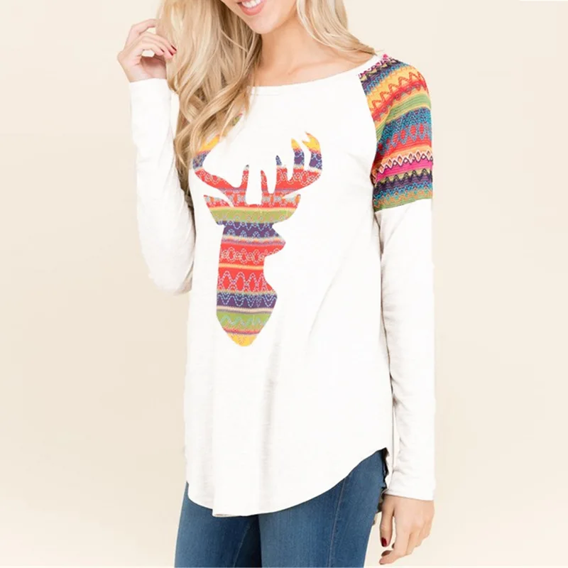 

merry christmas women t-shirts plus size tee top woman love female tshirt long sleeve tops love tee gothic shirt