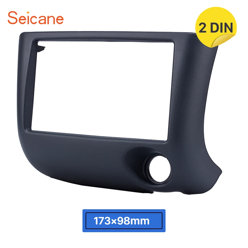 

Seicane refitting 173*98mm Trim Bezel Double Din Car Radio DVD Player Panel Fascia Frame for 1999-2005 Toyota Vitz Yaris Echo