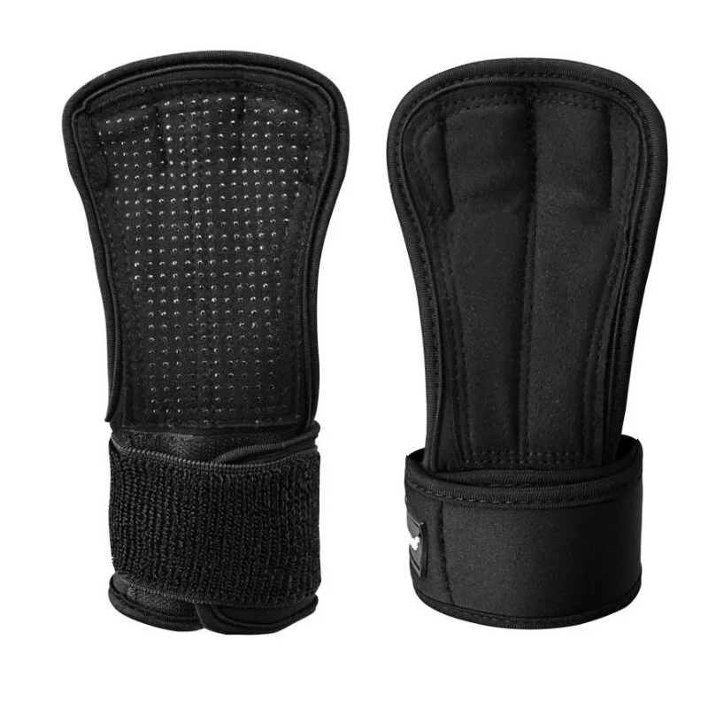 Weight Lifting Training Gloves Palm Protector Fitness Sports Body Building Gymnastics Grips Gym Hand Palm Wrist Support 1 Pair