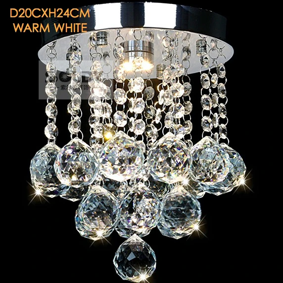 Современный круглый светодиодный потолочный светильник с кристаллами, домашний декор, сделай сам, для гостиной, спальни, акриловый потолочный светильник, люстры