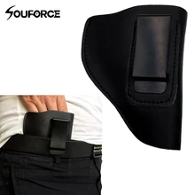 Тактическая общая кожаная кобура воловья кожа левая модель колеса для правой руки держатель костюм 38 специальный тип Пистолеты для охоты