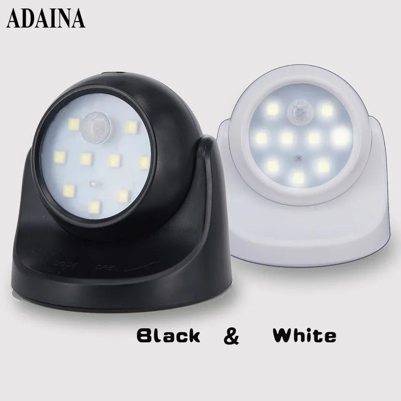Motion Activated Cordless Sensor Light 360Degree Rotable Led Infrared