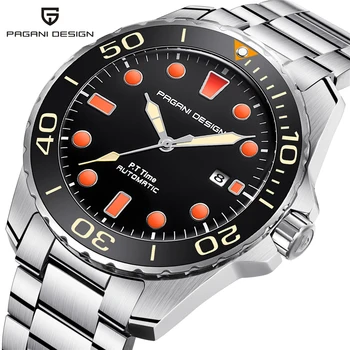 

PAGANI DESIGN Brand Men Luxury Watches Automatic Blue Watch Men Stainless Steel Waterproof Business Sport Mechanical Wristwatch
