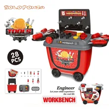 Для детей, для косплея, строительный ящик для инструментов, сделай сам, для раннего обучения, игрушка для моделирования, строители, ролевые игры, набор инструментов