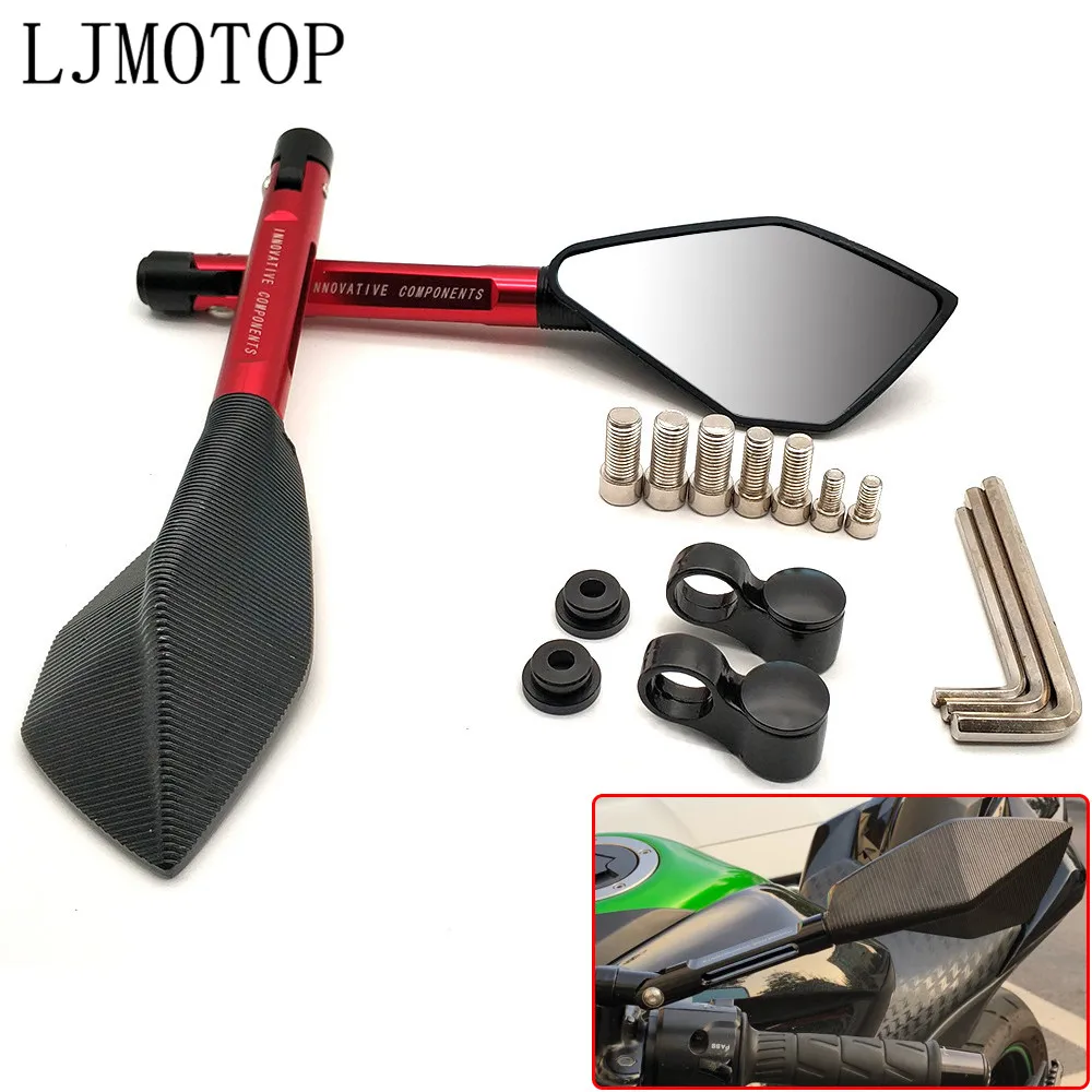 

CNC Motorcycle Mirrors Moto Rearview Mirrors Side Mirrors accessories For HONDA CRM250R CRF250L CRF250M CRF1000L CRF 250L 250M