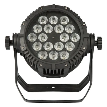 

4 pcs/lot 18x15W led Par light RGBWA Led Par DMX512 waterproof outdoor lighting for Club Bar DJ Stage Party Wedding