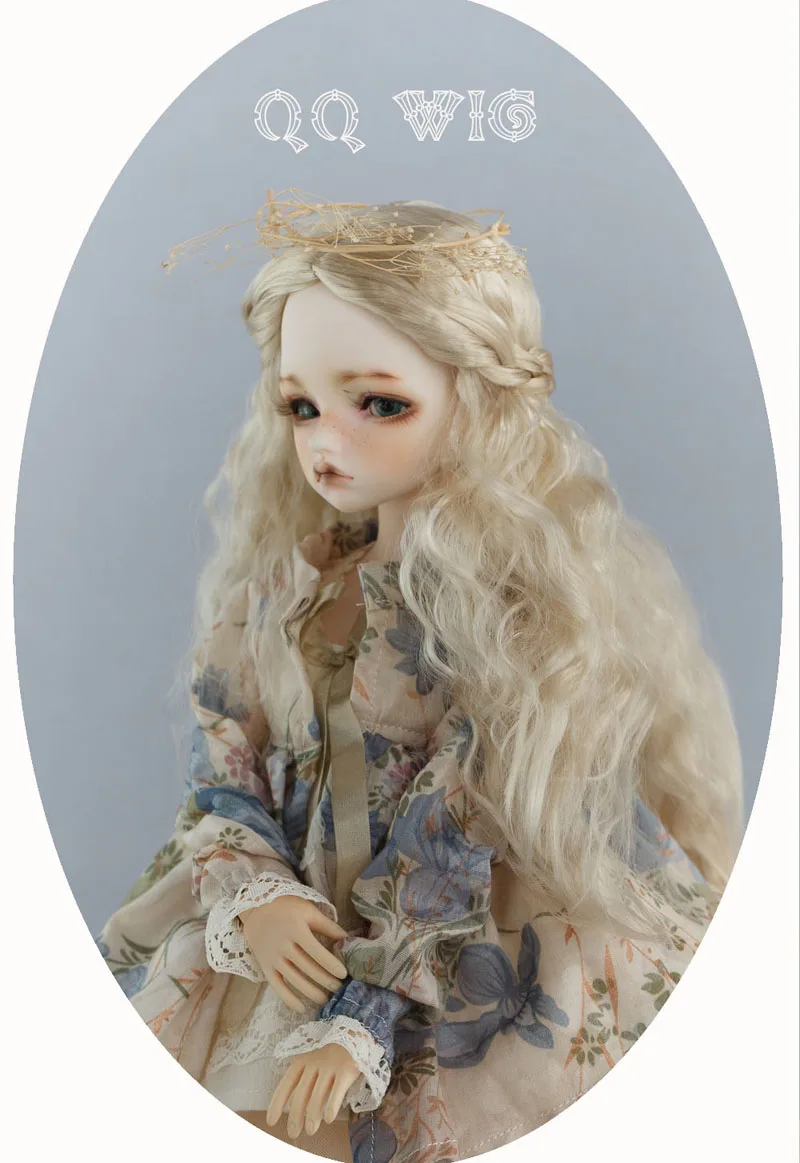 1/8 BJD парик Супер кукла парик мода длинные волнистые для BJD куклы волосы