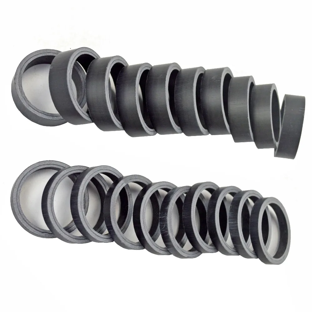 10pcs/lot carbon stem spacer mtb road bikes ud matte finish 28.6mm 5mm