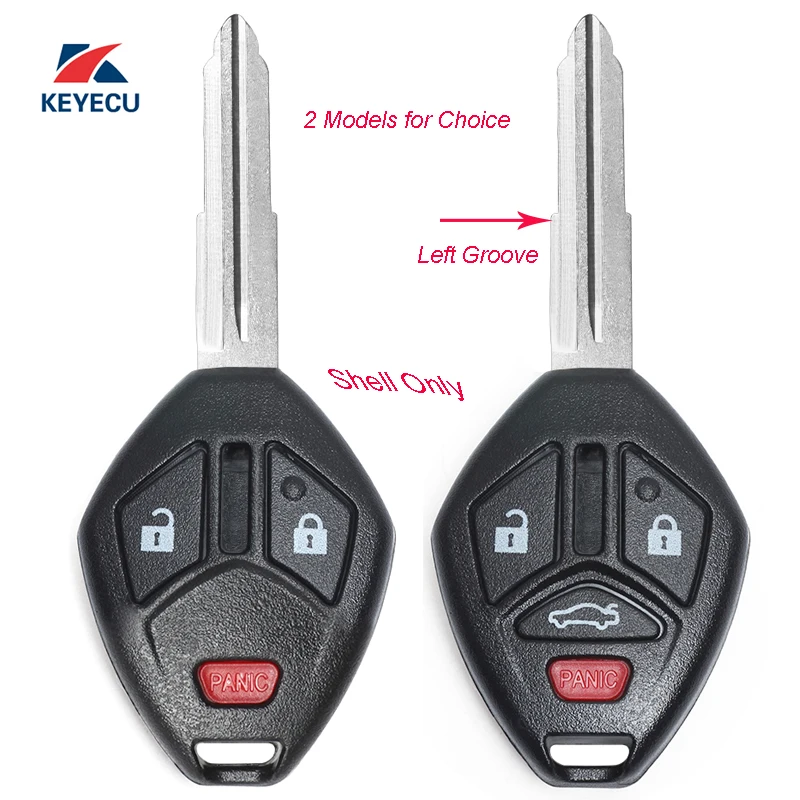 WKIOERAD Key Fob Shell Case Replacement For 3 Button Mitsubishi,Key Fob Cover With Screwdriver,Compatible For Mitsubishi Eclipse Endeavor Galant Lancer Outlander Key Fob (3Button-1Pcs) In | Whizz - Foto 11