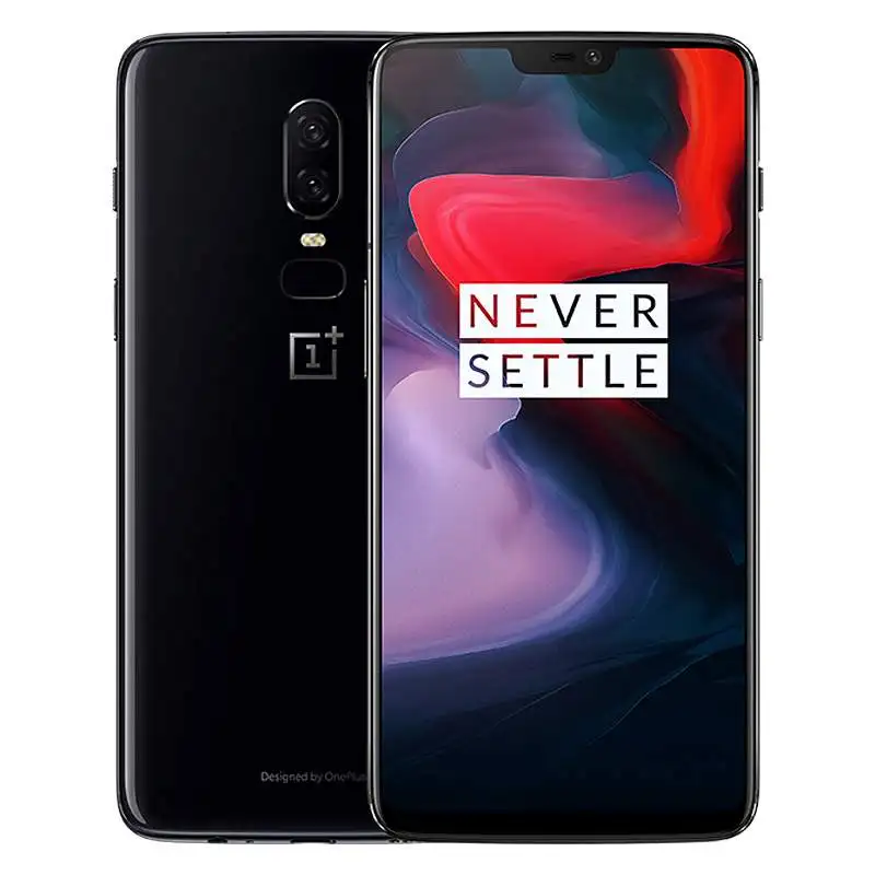 Original OnePlus 6 8GB 128GB Snapdragon 845 Octa Core AI Dual Camera 20MP+16MP Face ID Unlock Android 8 Smartphone Mobile phone