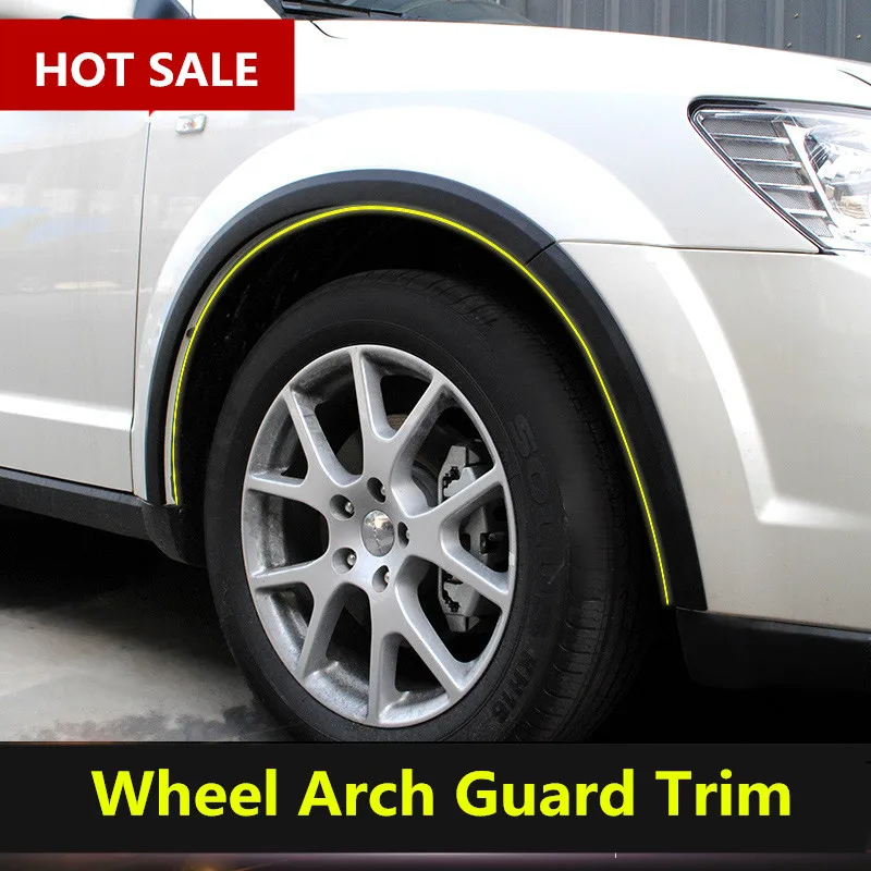 Full Size Fender Flares Wheel Arch Guard Trim 10pcs For Dodge Journey