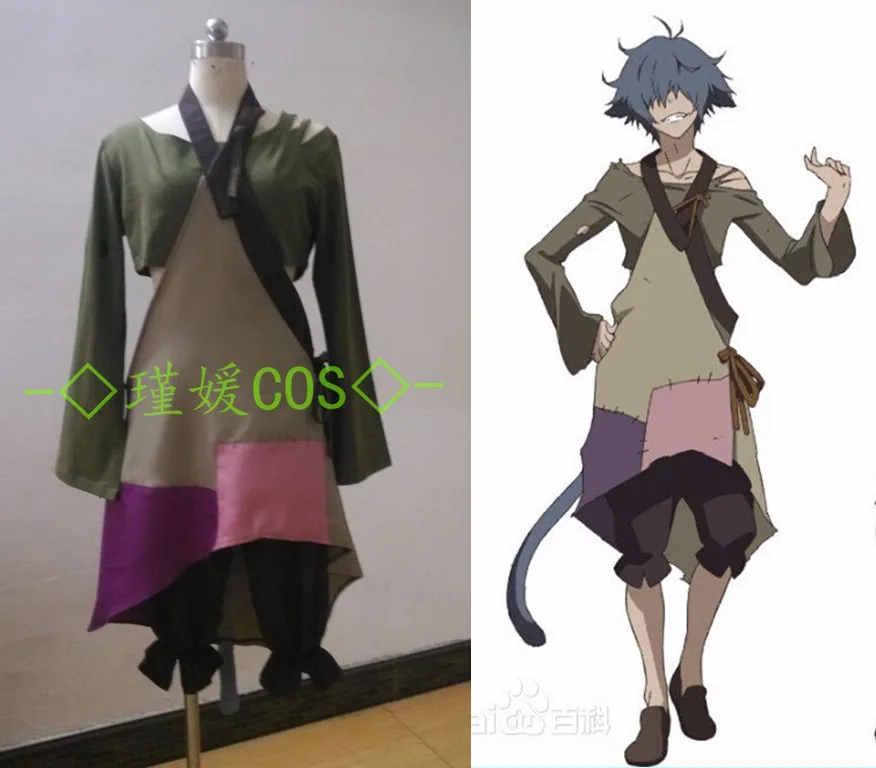 

Rokka no Yuusha Braves of the Six Flowers Hans Humpty Cosplay Costume with tail 11