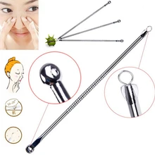 50 шт. для черных точек угри, прыщи для удаления пятен из нержавеющей стали